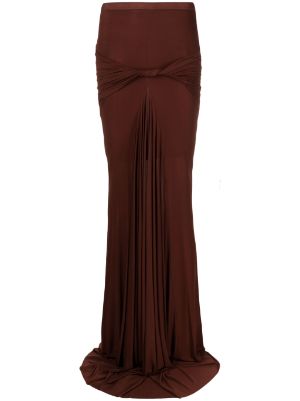 High waist hotsell draped maxi skirt