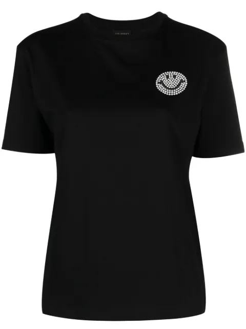 Joshua Sanders smiley-motif cotton T-shirt