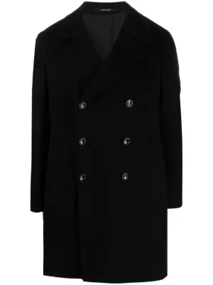 Diesel テーラード ダブルコート | ブラック | FARFETCH JP