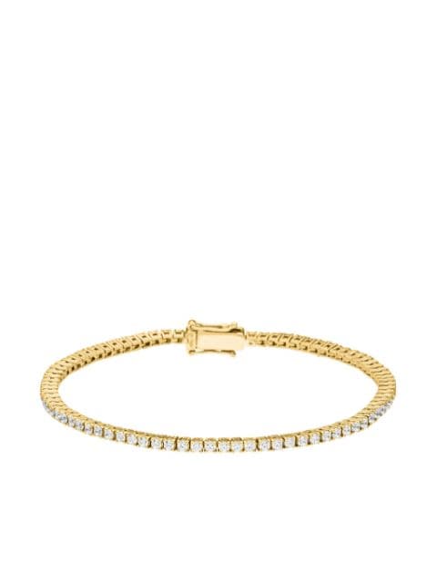 VEYNOU 18kt yellow gold diamond tennis bracelet