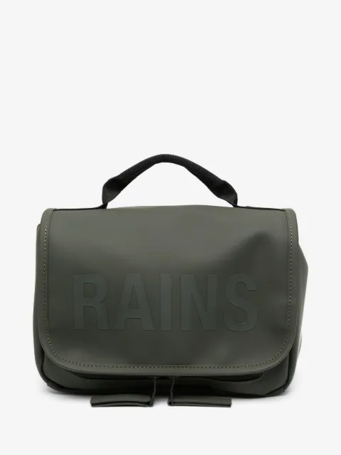 Rains Texel logo-detail wash bag