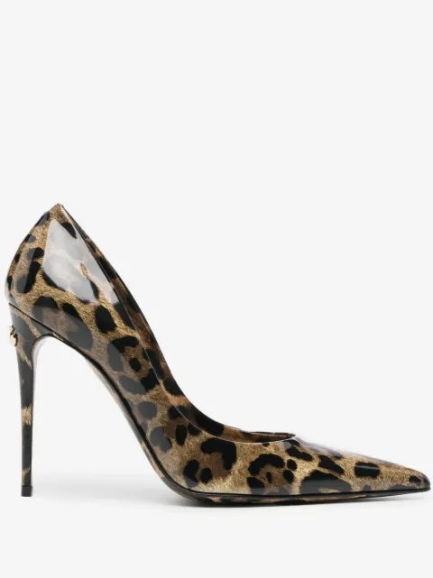 Dolce & Gabbana x Kim leopard-print pumps