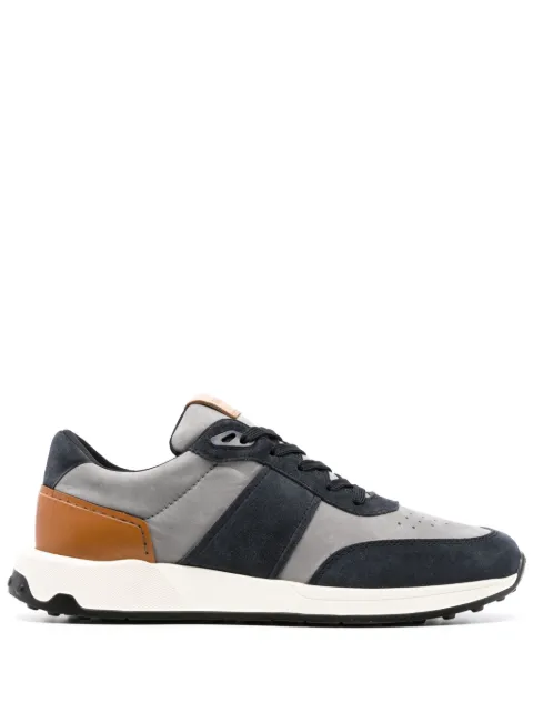 Tod's panelled suede low-top sneakers