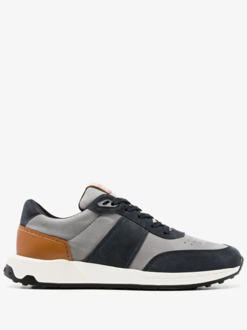 Tod's panelled suede low-top sneakers