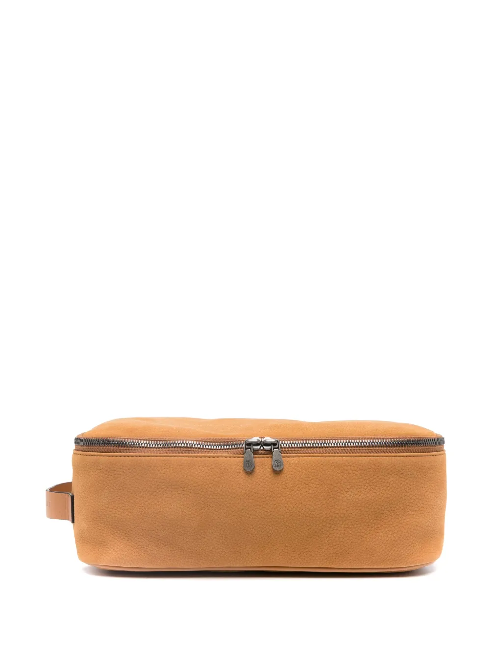 Brunello Cucinelli Leather Shoe Organiser In Brown