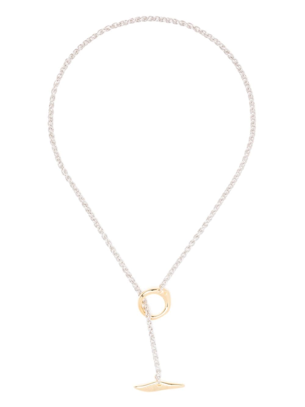 Image 1 of Tom Wood Robin Chain Duo two-tone necklace