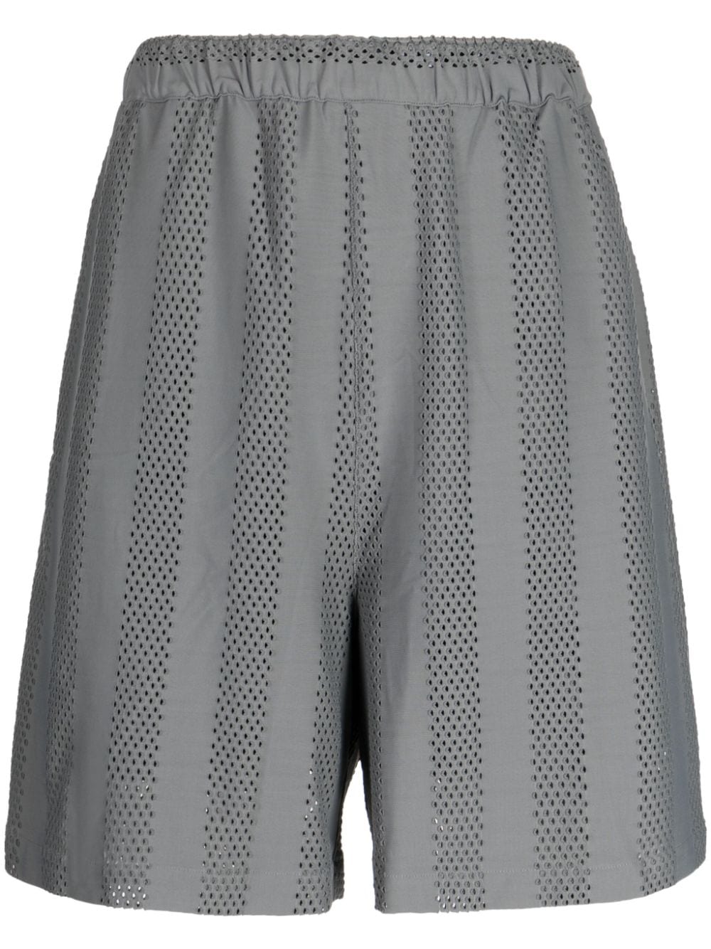 Off Duty Shorts met elastische tailleband Grijs