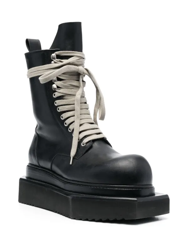 Rick Owens Turbo Cyclops 70mm lace-up Boots - Farfetch