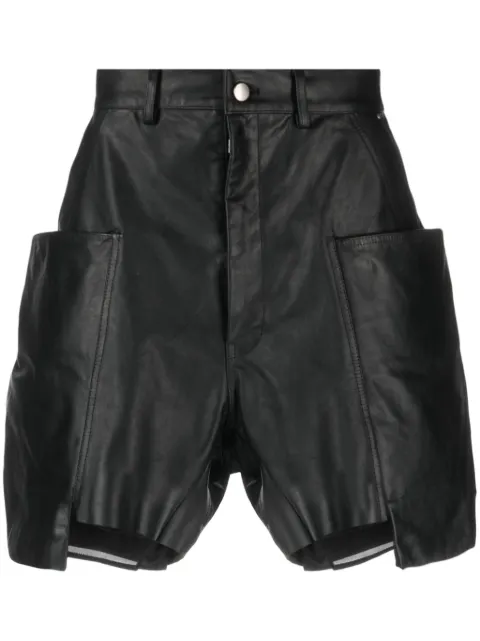 Rick Owens Stefan panelled cargo shorts