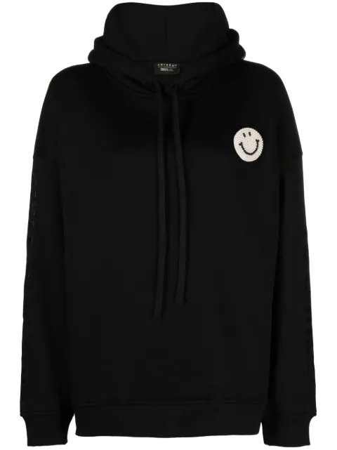 Joshua Sanders smiley-motif drawstring hoodie 