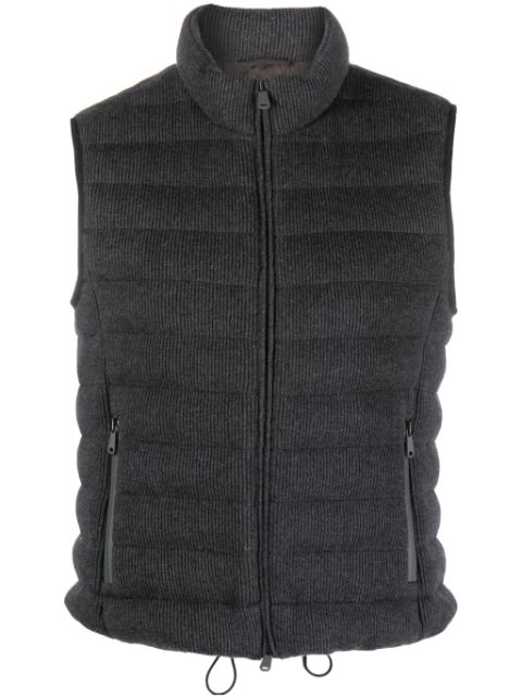 Brunello Cucinelli padded ribbed gilet Women