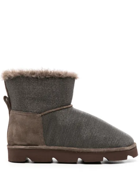 Brunello Cucinelli ankle leather boots