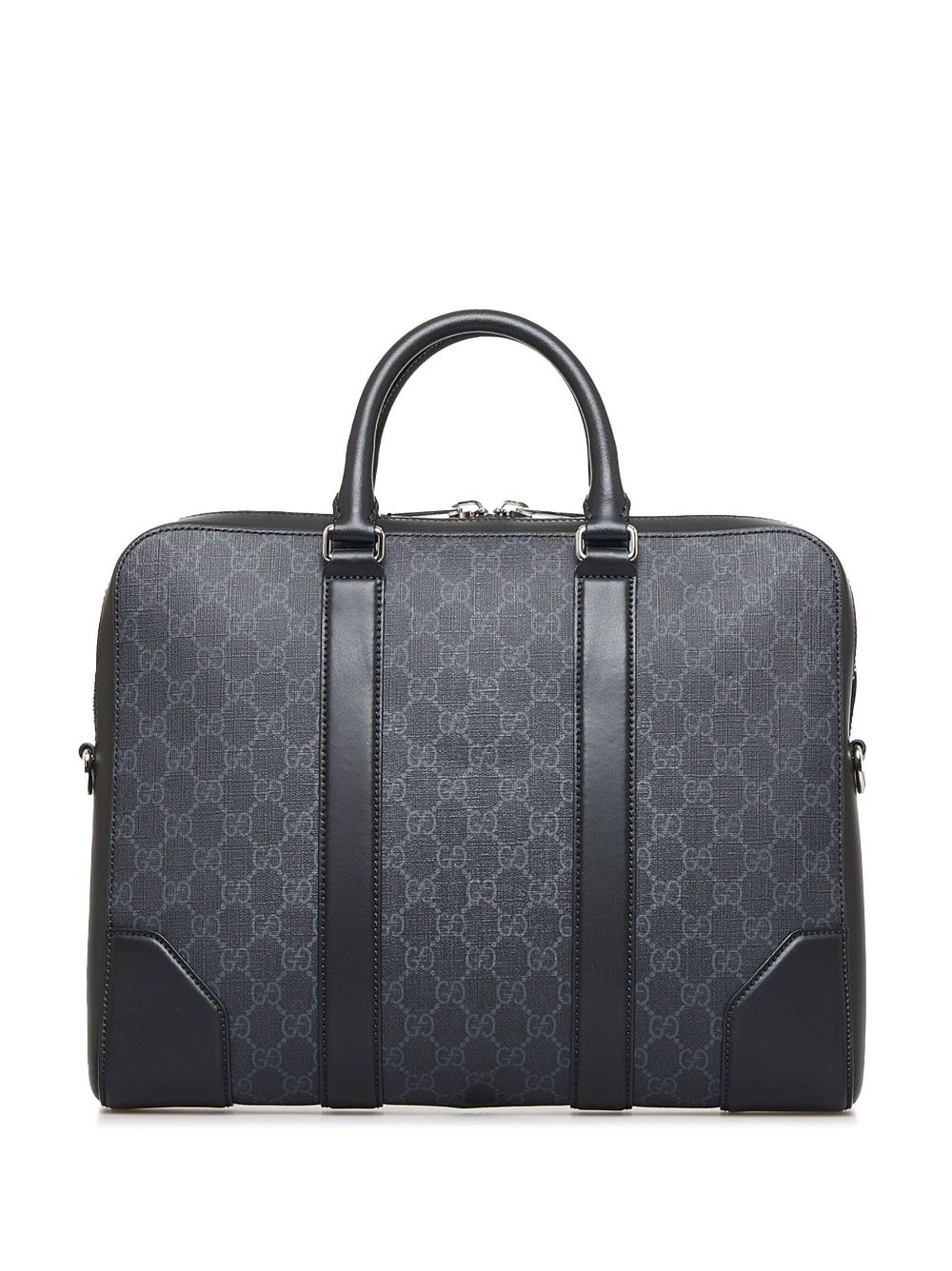 Gucci Pre-Owned GG Supreme laptop bag - Zwart