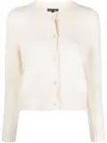 Soeur knitted crew-neck cardigan - Neutrals