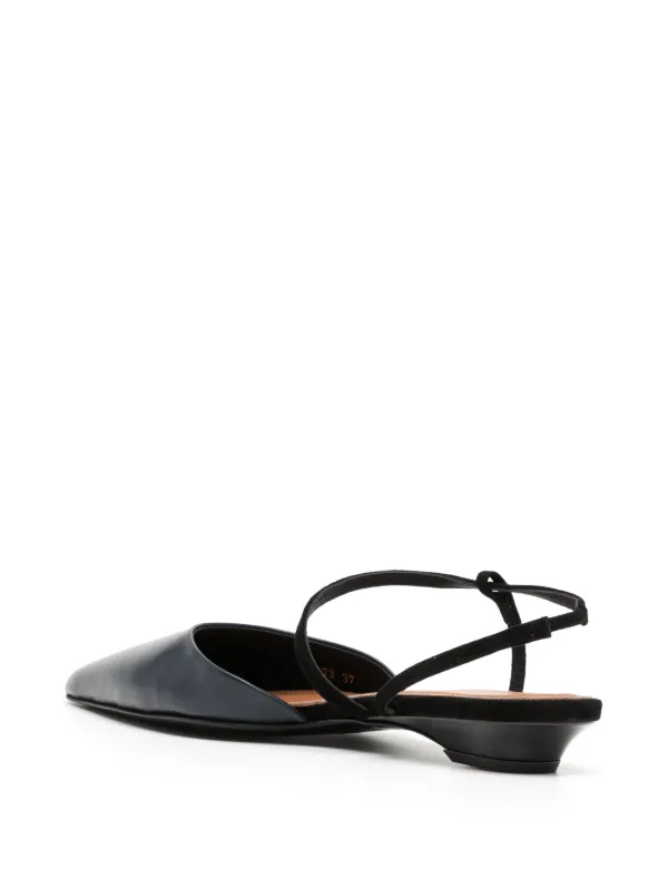 NEOUS スリングバック レザーサンダル | ブルー | FARFETCH JP