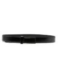 LEMAIRE square-tip leather belt - Black