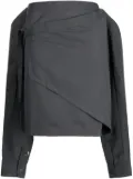 Off Duty Jones logo-embroidered skirt - Grey