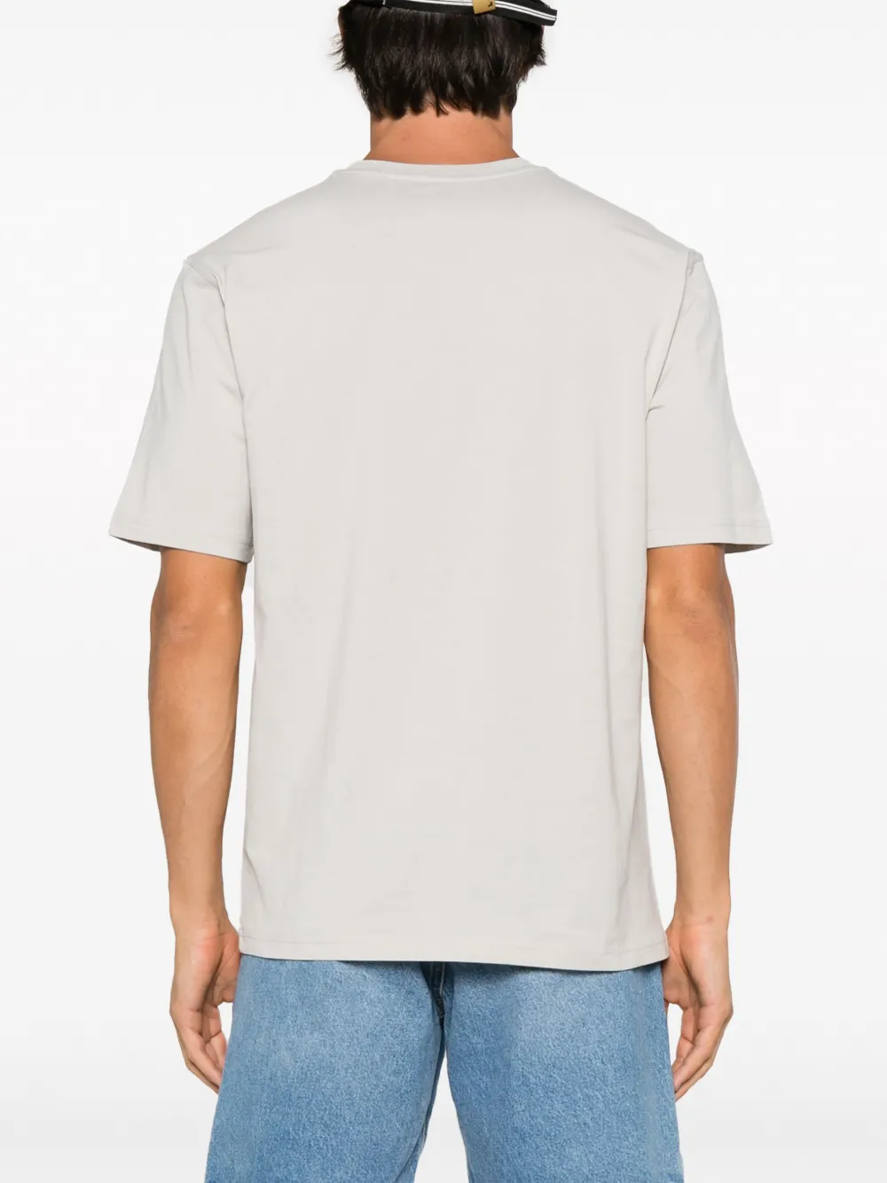Moschino T-shirt met logoprint Grijs