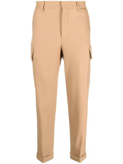 ETRO cargo-pockets wool tapered trousers