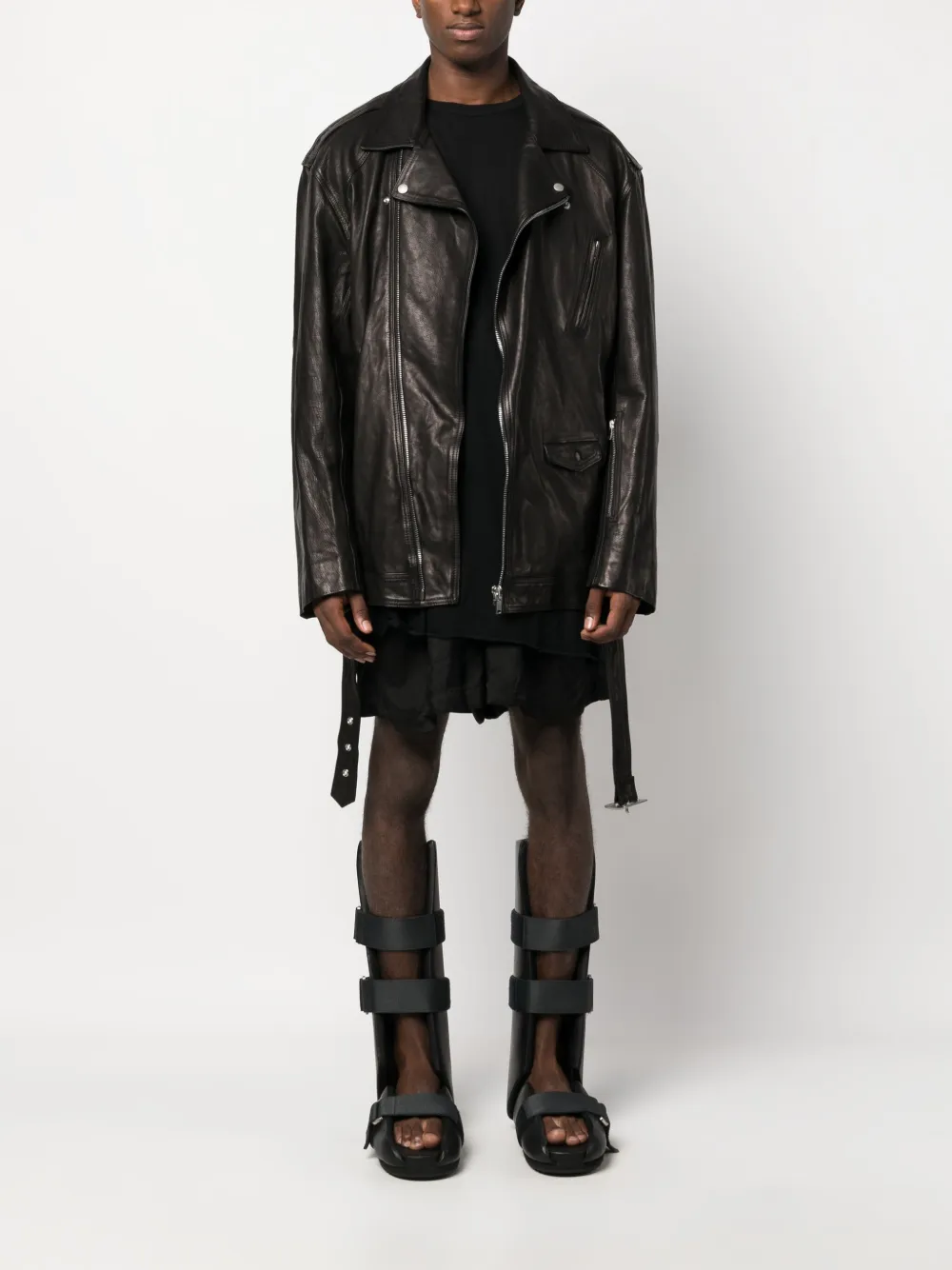 Rick Owens Katoenen T-shirt - Zwart