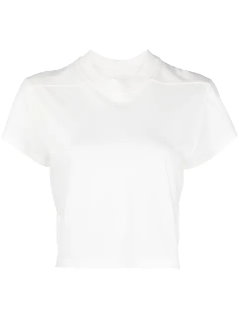 Rick Owens DRKSHDW Level cotton cropped T-shirt