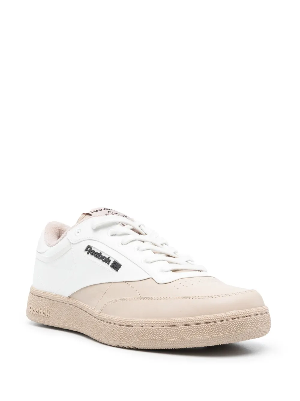 Reebok Sneakers met logopatch - Beige