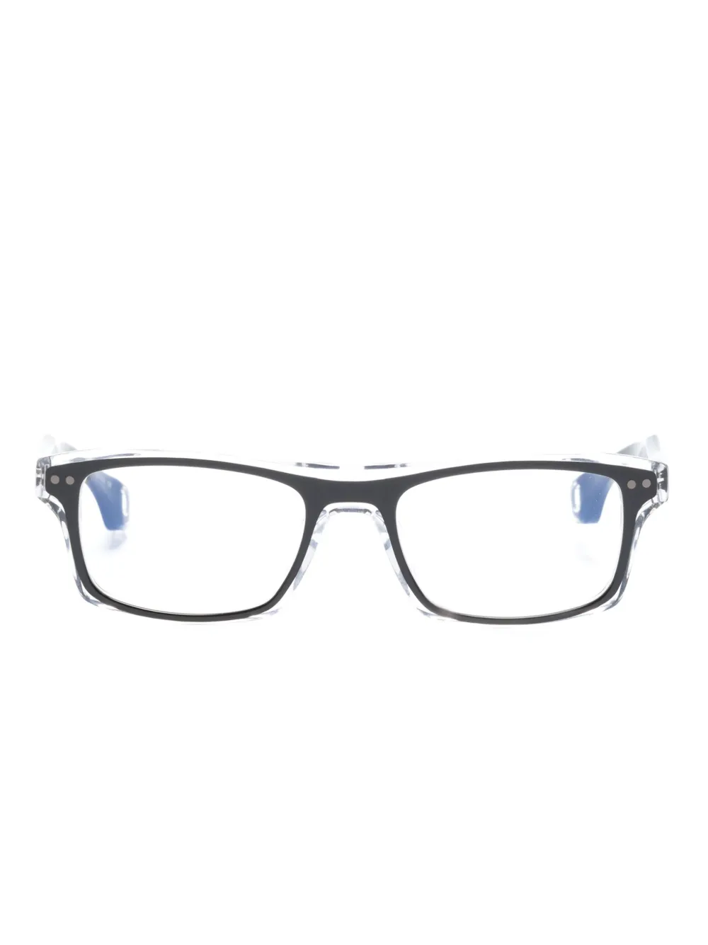 Blake Kuwahara Albers square-frame glasses | Black | Image 1