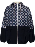Gucci GG ripstop zip jacket - Blue