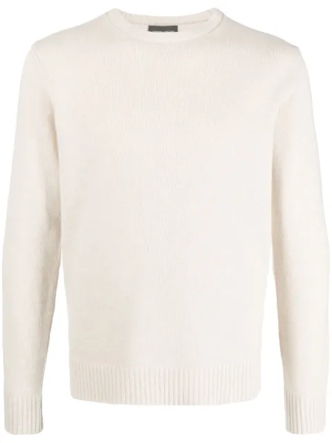 Roberto Collina crew-neck merino-cashmere jumper