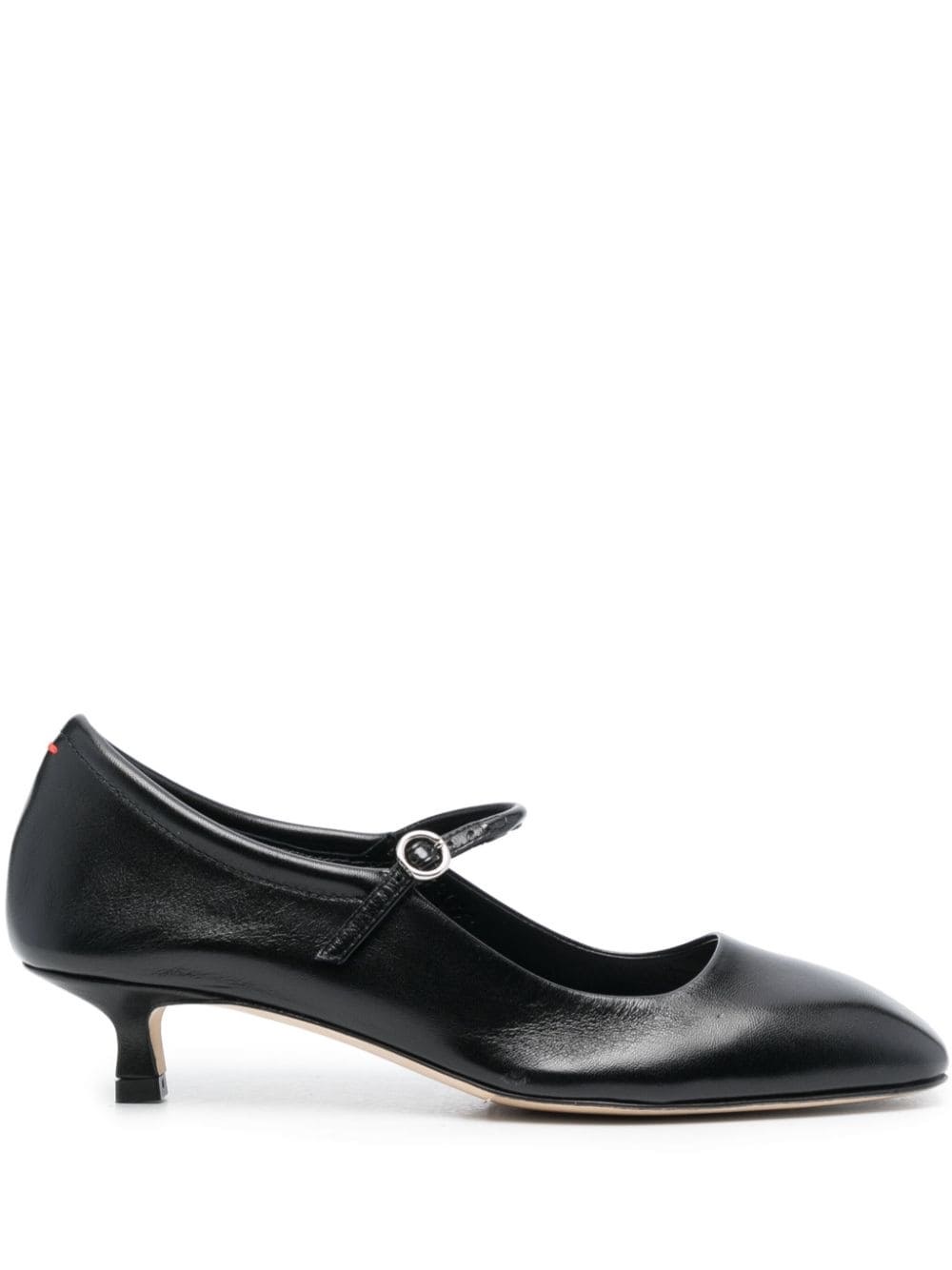 Ines 40mm leather pumps