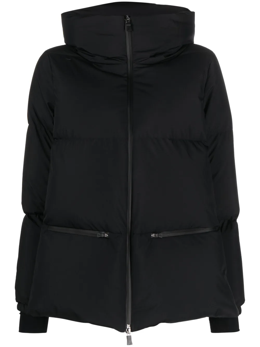 Herno Laminar jack met capuchon Zwart