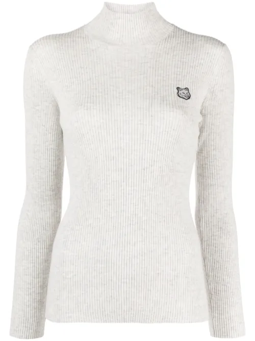 Pull à col montant - Maison Kitsuné - Modalova