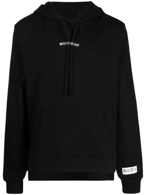 Hoodie à logo brodé - Mostly Heard Rarely Seen - Modalova