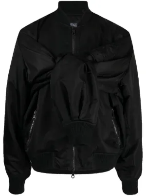 Doublet バルーン ボンバージャケット | ブラック | FARFETCH JP