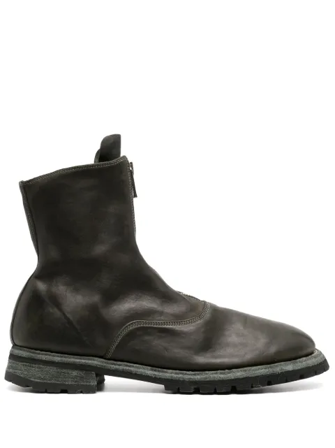 Guidi Stiefeletten mit Reißverschluss