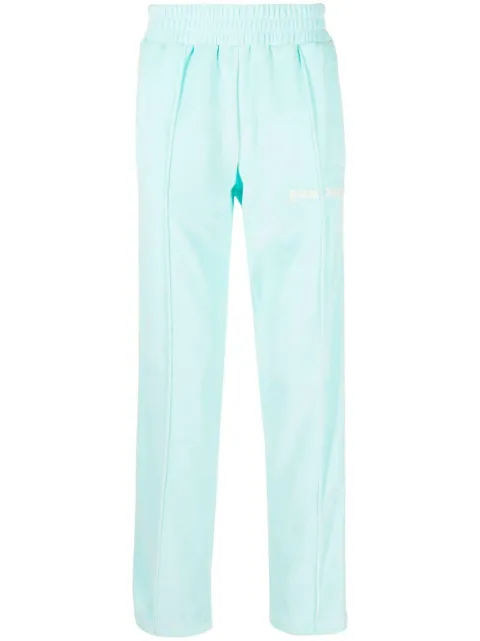 Palm Angels stripe-stripe organic cotton track pants