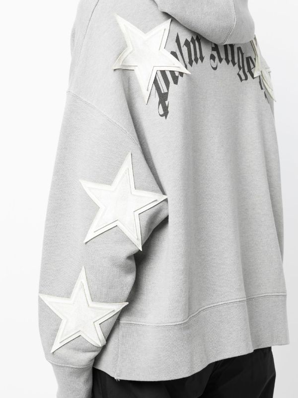 Palm Angels monogram-embroidered Cotton Hoodie - Farfetch