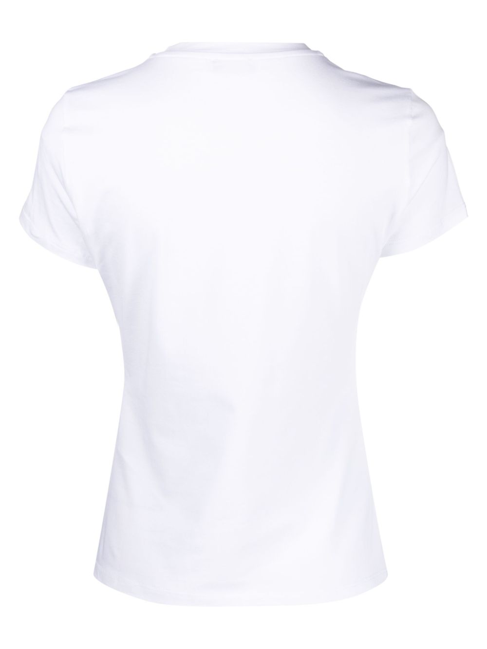 LIU JO T-shirtjurk met logoprint - Wit