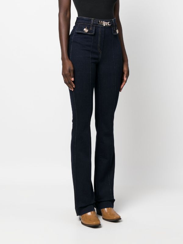 Balmain high-rise Flared Jeans - Farfetch