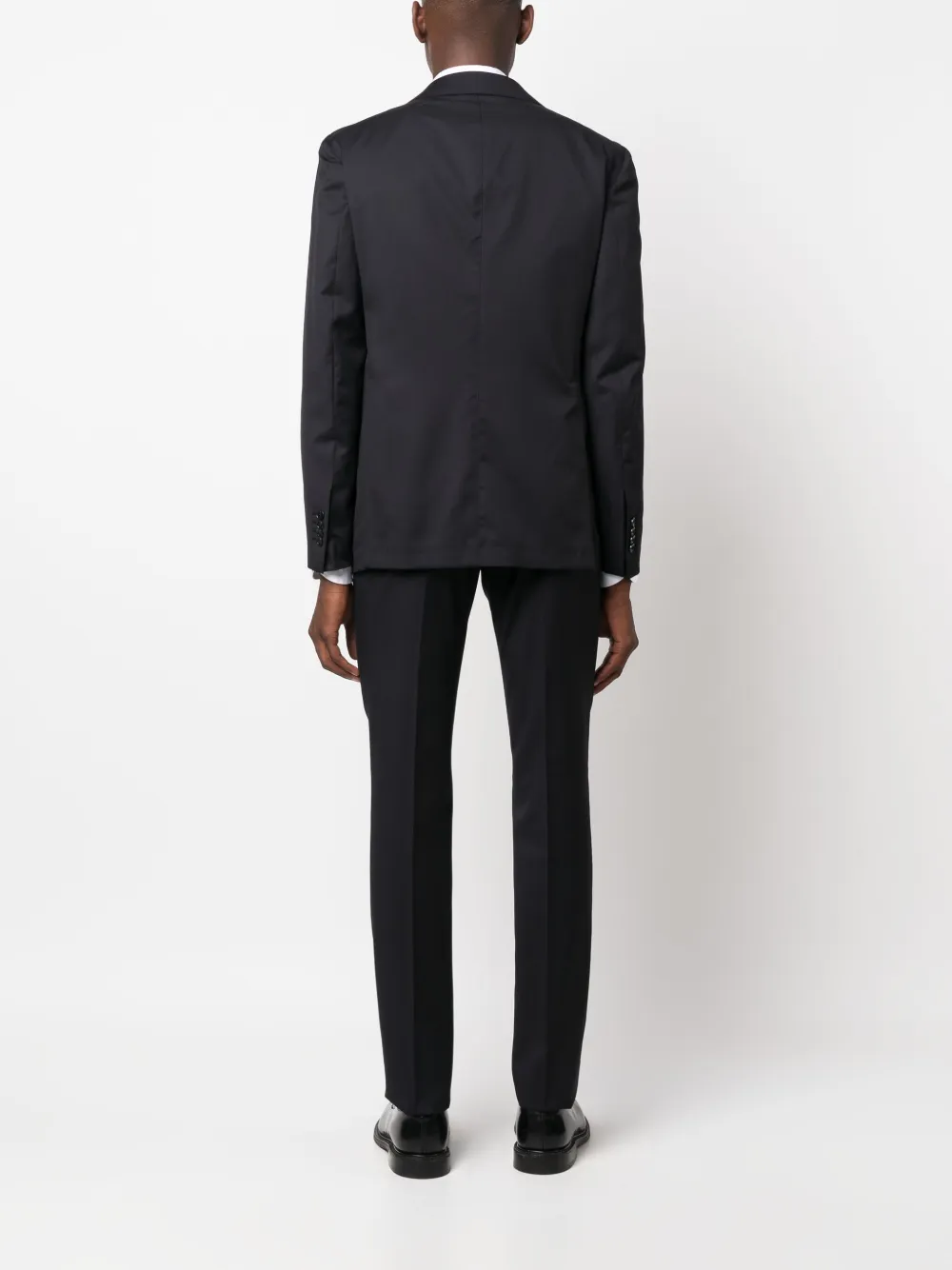 single-breasted three-piece suit