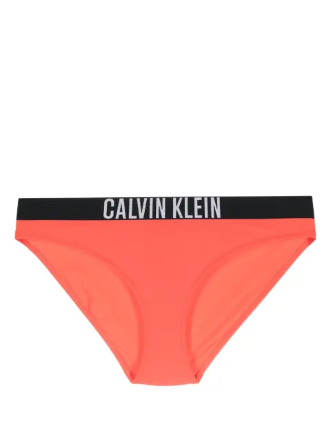 Calvin Klein logo-waistband bikini bottoms 