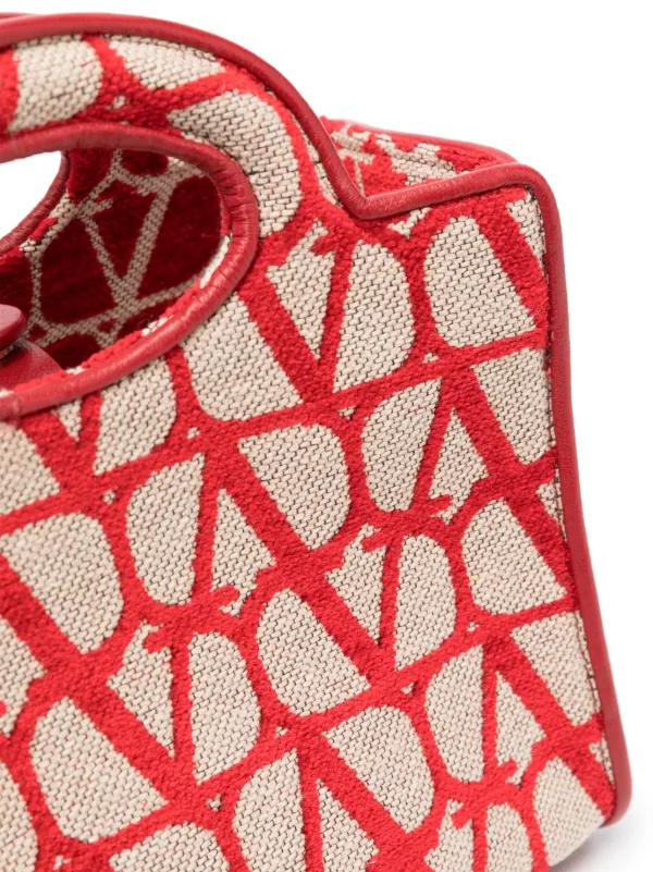 【VALENTINO】LE TROISIEME MINI TOTE BAG Valentino Garavani Women's Le Troisième Mini Shopping Bag in