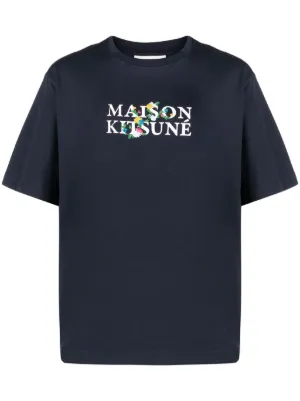 MAISON KITSUNE HANDWRITING COMFORT TEE-SHIRT | Maison Kitsuné