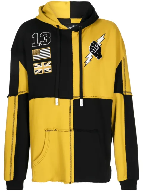 Haculla Handful panelled hoodie