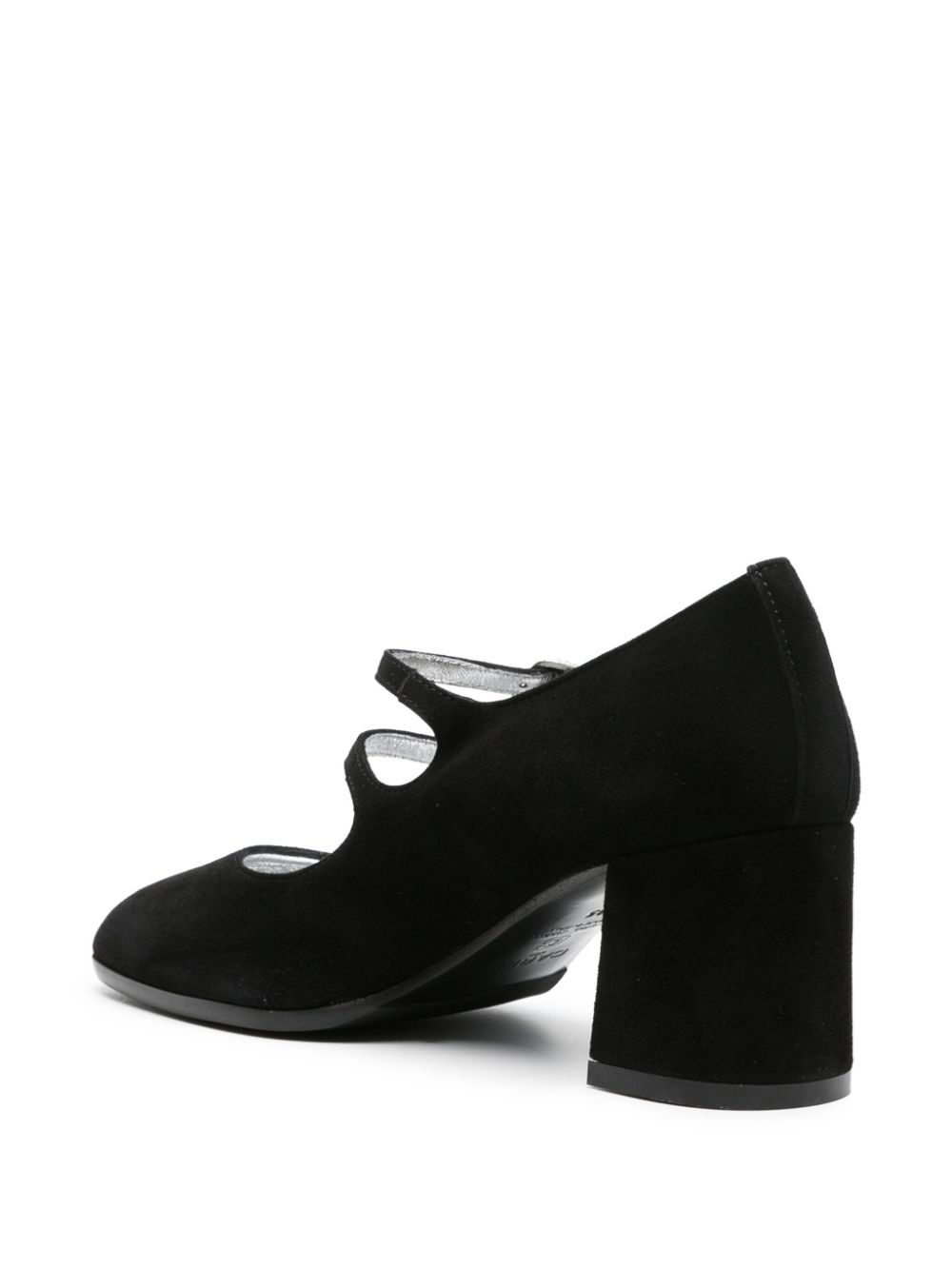 Carel Paris Alice 65 mm suède pumps BLACK