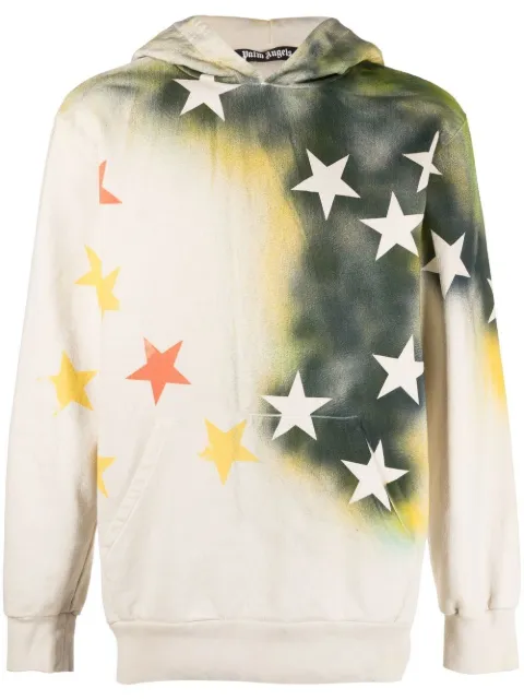 Palm Angels star-print hoodie