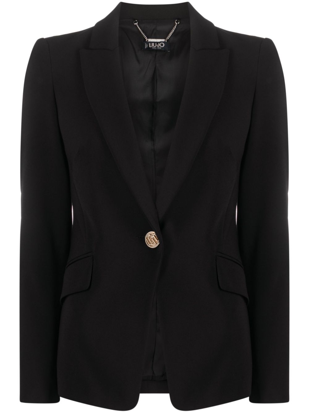 LIU JO notched-lapel single-breasted Blazer - Farfetch