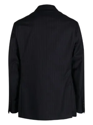 dunhill フード付きジャケット 青黒ストライプ Dunhill Jackets for Men - Shop Now on FARFETCH