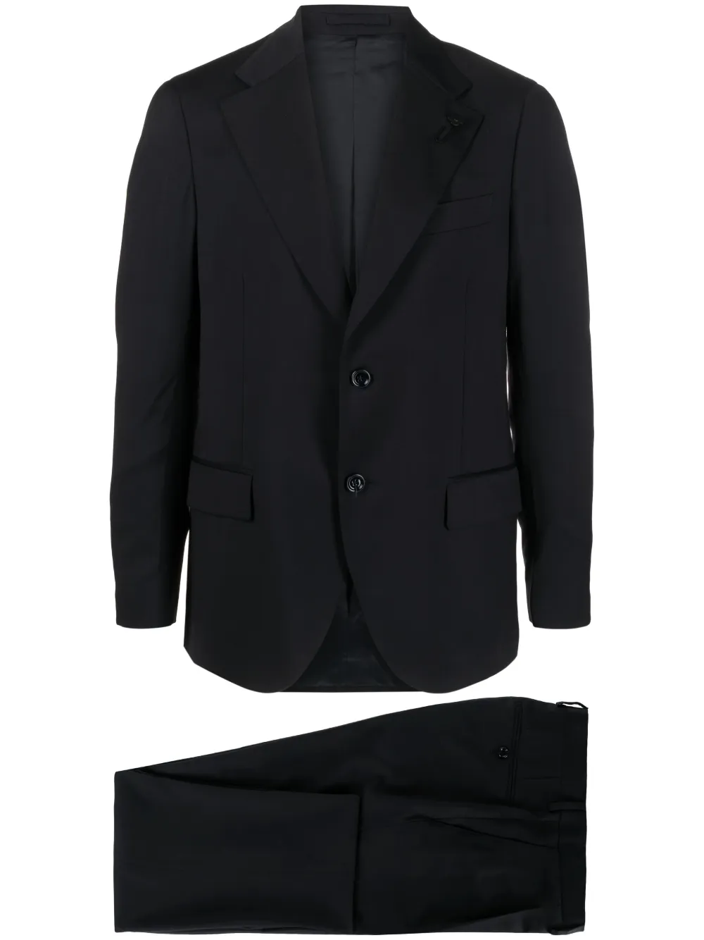 Lardini traje con botones | azul | Image 1