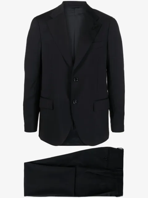 Lardini single-breasted wool suit set